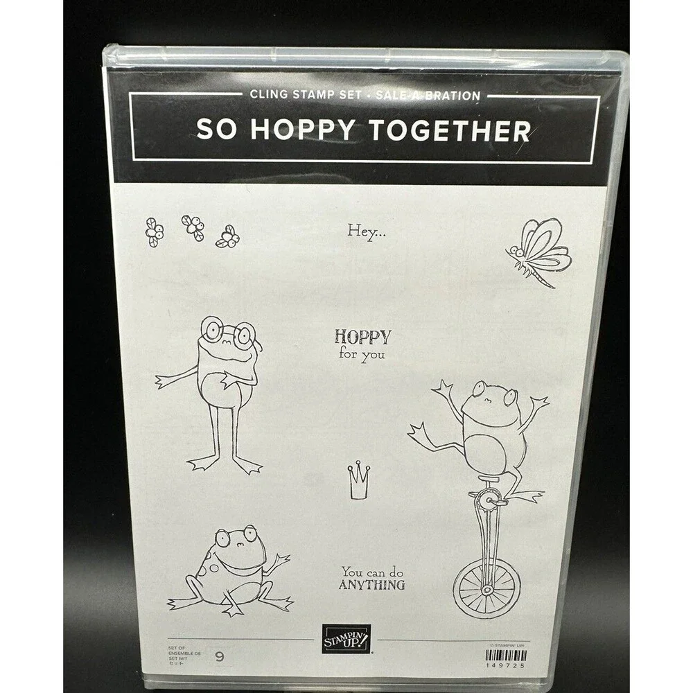 Stampin’ Up! So Hoppy Together Stamps-  Retired